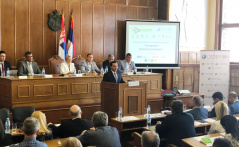 22 May 2018 National Assembly Deputy Speaker Prof. Dr Vladimir Marinkovic at the Energy Week regulatory conference 